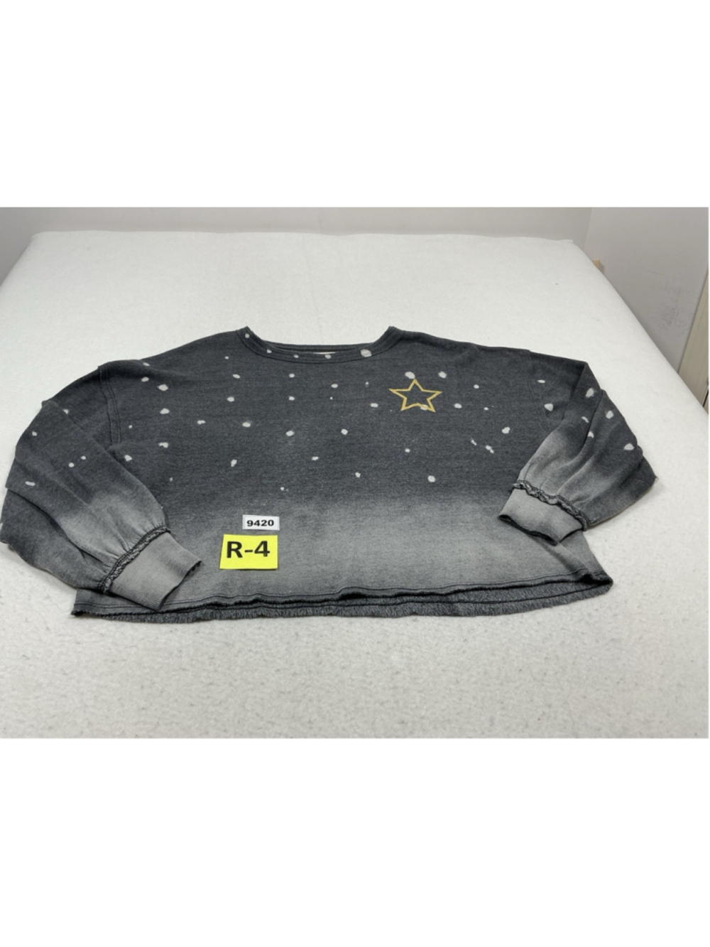 Womans Excellent Vtg Hauana Pullover Oversized Sweatshirt Medium Gray